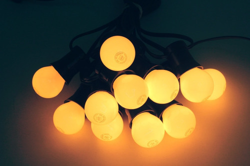 Imagen 6 de 10 de * 10 M Guirnalda Vintage / Retro - Luz Cálida Incandescente