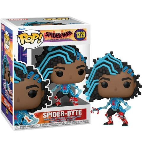 Funko Pop 1229 Spider-byte Spider-man Acroos The Spiderverse