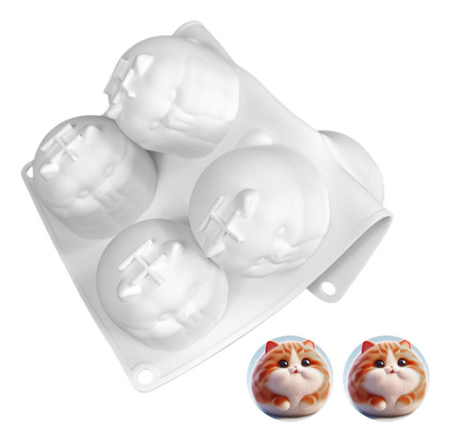 Moldes Para Gatos 3d De Silicona Moldes Para Gatos Para Horn