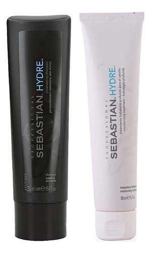 Shampoo + Mascarilla Para Cabello Seco Sebastian Hydre