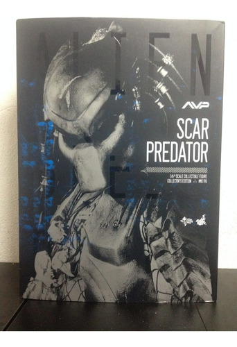 Hot Toys Avp Scar Predator 2.0 Alien Vs Predator (Usado)