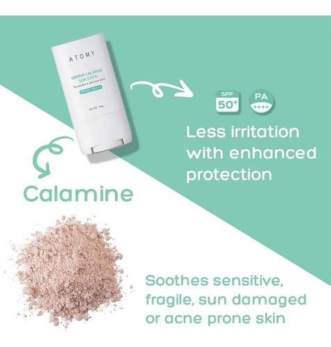 Atomy Derma Calming Protector Solar Barra Invisible F50