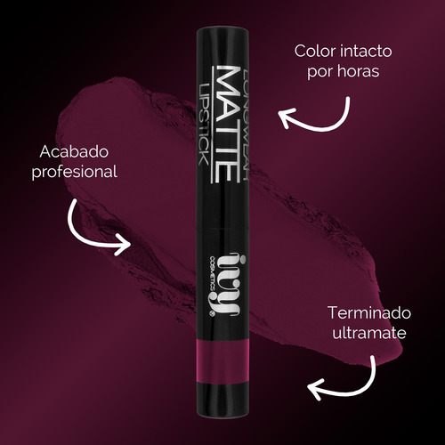 Labial Longwear Matte Lipstick Ivy Mrs. Rebel