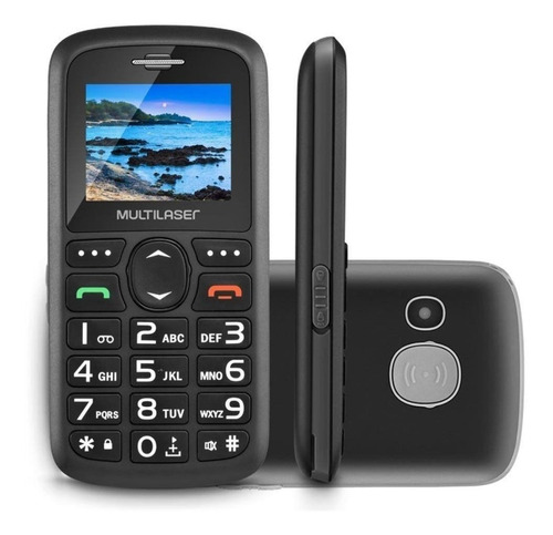 Celular Simples Dual Chip Idosos Teclas Grandes Multilaser