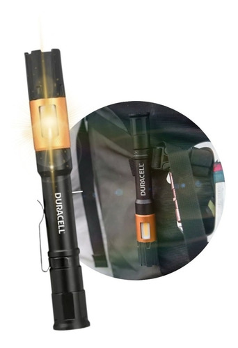 Linterna Pen Lapicera Led Luz Lateral 2aaa 100 Lm Duracell