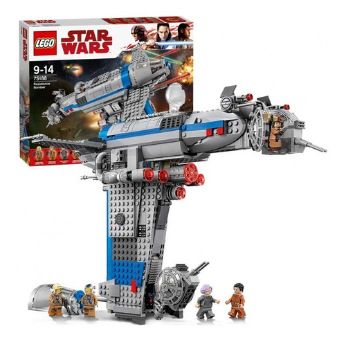 Lego Star Wars Bombardero De La Resistencia 75188 - 780 Pz.