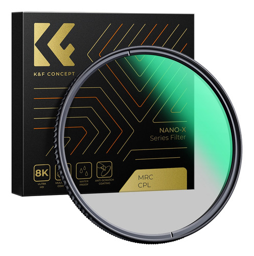 K&f Concept Filtro Cpl 67mm Polarizado Lente Cámara Nano-x