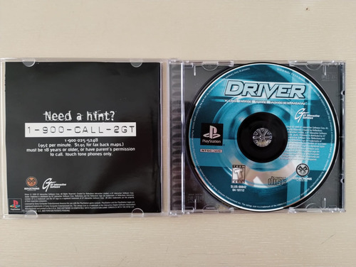 Driver You Are The Wheelman Playstation 1 Completo