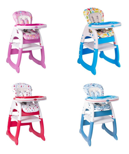 Silla De Comer Bebe 3 En 1 Mesa Carpeta Ebaby