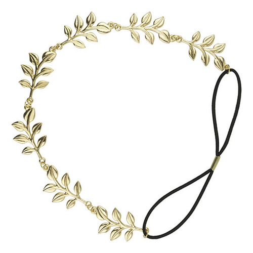 Diadema Elástica Con Hojas De Aleación Retro De 2 Piezas Par