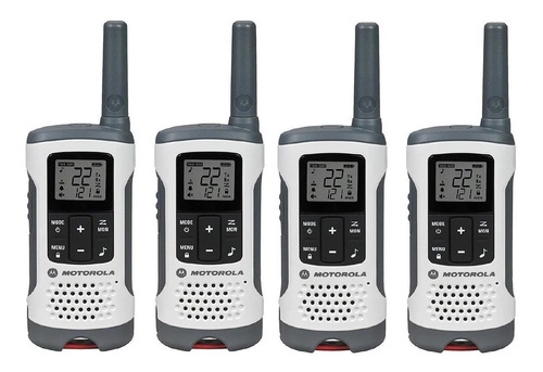 4x Handy Motorola Walkie Talkie T260 33 Canales Ivox/vox 40k
