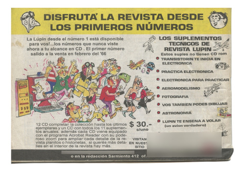 Revista Lúpin 480 482 483 486 488 Año 2005 Historietas (Usado)