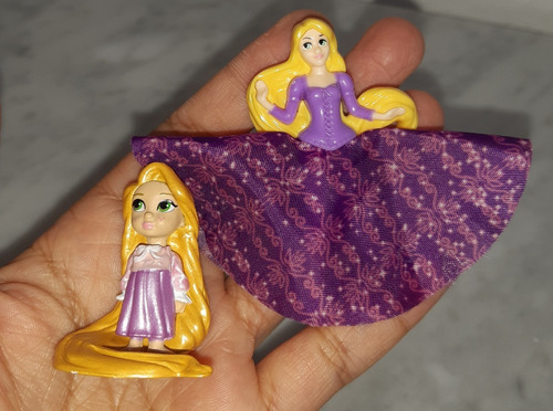 2 Mini Muñecas Rapunzel Enredados (Usado)