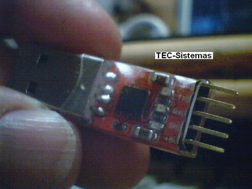 Usb A Rs232 Ttl Conversor Adaptador C/ Ic Cp2102 Arduino Pic