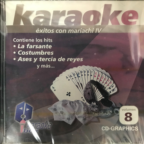 Disco Compacto Karaoke Éxitos Con Mariachi Iv