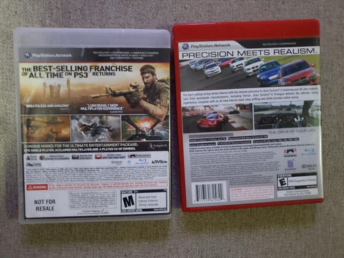 Call Of Duty Black Ops Ps3 Mas Regalo Gran Turismo 5 (Usado)
