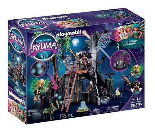 Figura Armable Playmobil Ruina Bat Fairies 135 Piezas