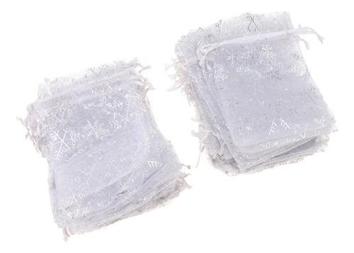 100 Piezas Bolsa De De Nieve Para Navidad Favores De