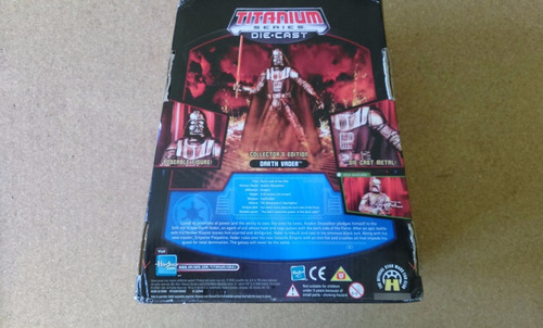 Darth Vader Star Wars Titanium Series Die Cast Limited Edit (Usado)