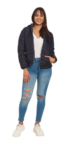 Imagen 6 de 7 de Chamarra Thats Hot Mujer Con Gorra Bhi210524n