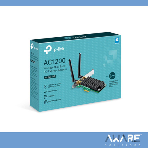 Adaptador Wi-fi Pci-e Banda Dual Ac1200 Tp-link Archer-t4e