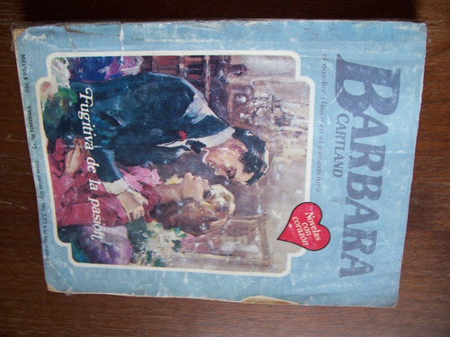 Bárbara Cartland-novela Fugitiva De La Pasión -029/840-harme