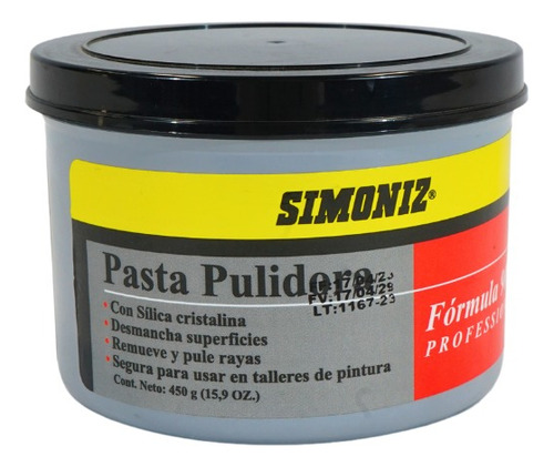 Pasta Pulidora 450gr Simoniz