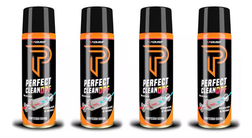 Kit Com 4 Perfect Clean Dpf Filtro Partícula Diesel Koube