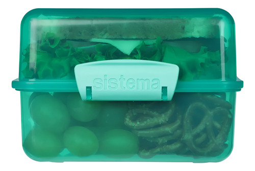 Contenedor Alimentos Sistema Lunch Cube Ideal Colaciones