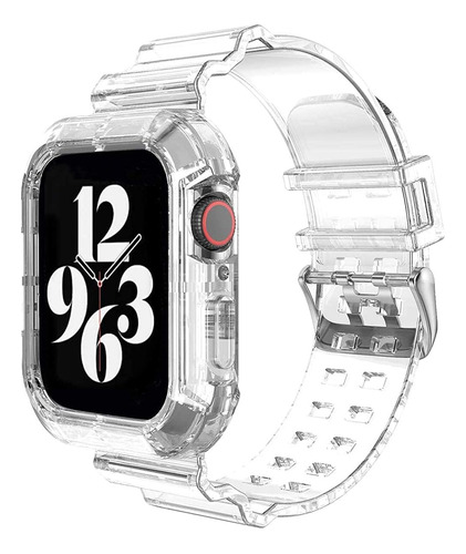 Correa Case De Silicona Para Apple Watch Series 8 7 6 Se 5 4