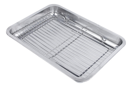 Bandeja Para Hornear Con Rejilla, Bandeja 50cmx35cmx48cm