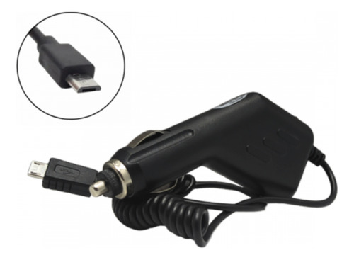 Carregador Veicular 12v Cabo V8 Fixo Usb Rápido Xcell