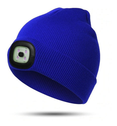 Gorros De Lana Hombre Mujer Gorro Invierno Luz Led Trekking 