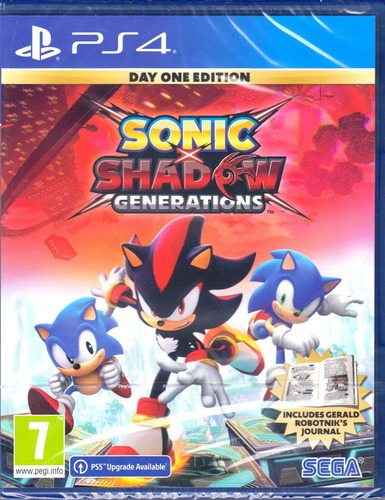 Sonic X Shadow Generations Day One Edition Ps4 Físico
