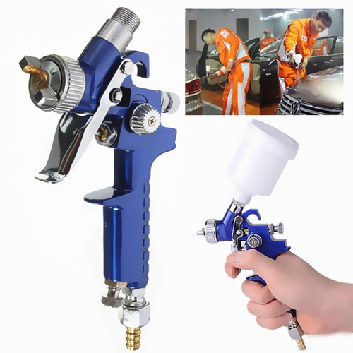 Imagen 5 de 9 de Mini Herramienta De Pulverización Hvlp De 1.0mm Para Auto