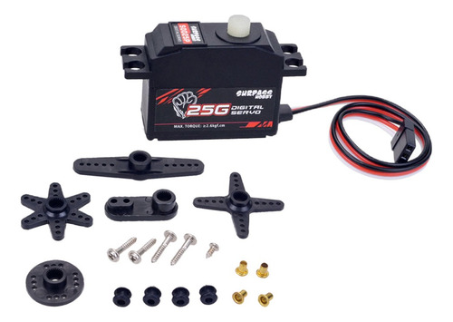 Gww Compatible Servo Digital De Torque De Velocidade De 25g