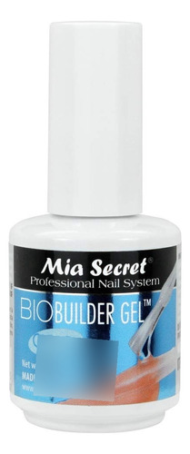 Mia Secret Clear Biobuilder Gel De 0.5 Onzas  Gel Constr.