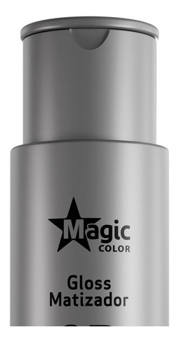 Imagem 3 de 6 de Matizador Magic Color Gloss 3d Blond Black Grafite 500ml