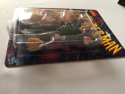 Sandman Marvel Legends Spiderman Animated Series Retro Hasbr (Usado)
