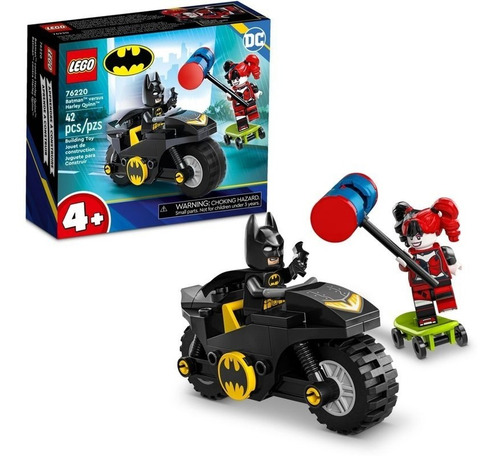 Imagen 2 de 7 de Bloques Para Armar Lego Batman Contra Harley Quinn 76220