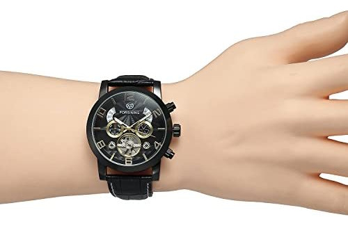 Forsining Reloj De Estilo Popular Tourbillon Autom?tico De L
