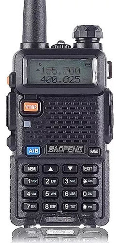 1 Comunicador De Radio Ht Dual Band Uhf Vhf Uv-5r Fm Fone 1