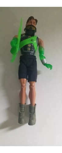 Max Steel Multi-traje Biolink Ntek Force Turbo Toy Doll (Usado)