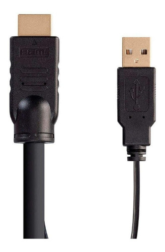 Monoprice - Hdmi Cable Combinado Usb Sin Audio De 3,5 Mm.