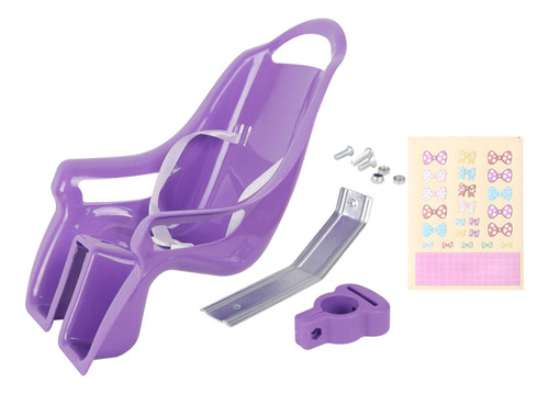 Asiento De Muñeca Para Bicicleta Para Niñas Con Pegatina