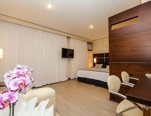 Imagem 3 de 15 de Flat Na Chacara Santo Antonio Para Investimento No Pool De Locação - Sf845