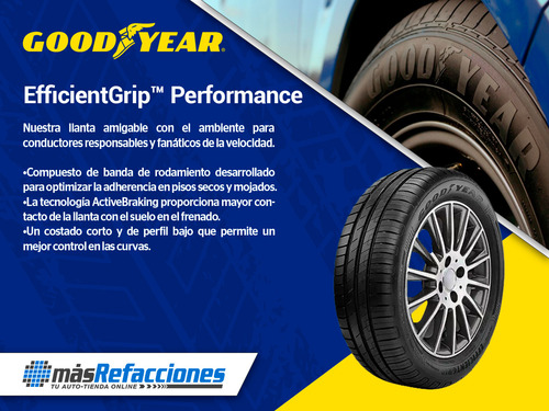 1- Llanta 83v Goodyear Efficientgrip Perform 185/55r16