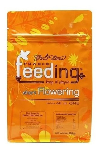 Imagen 1 de 3 de Powder Feeding Short Flowering 500g Green House