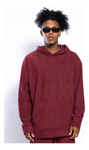 Buzo Hoodie Hombre Plush Clásico Capucha Canguro Shaffe