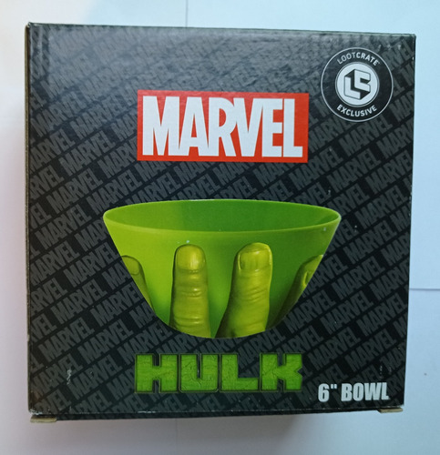 Bowl Hulk Marvel Diametro 6in 15cm